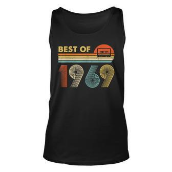 Made In 1969 Vintage 50Th Birthday 50 Years Old Gift For Women Unisex Tank Top - Thegiftio UK