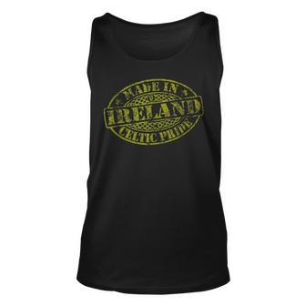 Made In Ireland Celtic Pride Unisex Tank Top | Mazezy