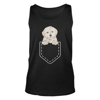 Maltipoo In Pocket Maltipoo Tank Top - Thegiftio UK