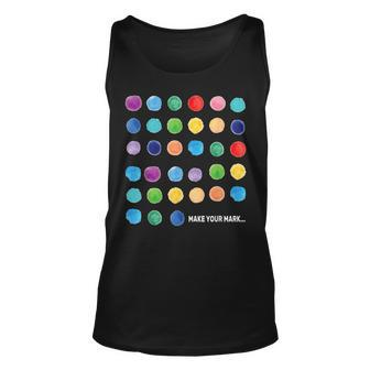 Make Your Mark Colorful Dots International Dot Day Tank Top | Mazezy