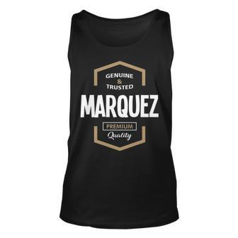 Marquez Name Gift Marquez Quality Unisex Tank Top - Seseable