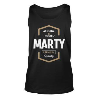 Marty Name Gift Marty Quality Unisex Tank Top - Seseable