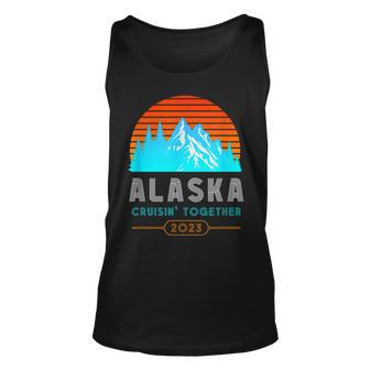 Matching Alaska Family Friends Group Family Trip 2023 Unisex Tank Top - Monsterry