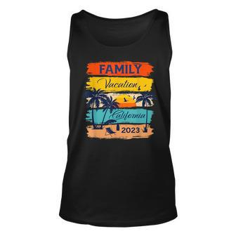 Matching Family California Vacation Group California 2023 Unisex Tank Top - Seseable