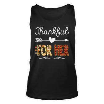 Matching Thanksgiving Couples Pair Outfit Thanksgiving Tank Top | Mazezy
