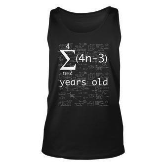 Math Geek 27Th Birthday 27 Years Old For Him Her Math Tank Top | Mazezy