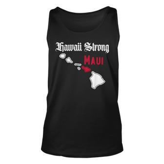 Maui Hawaii Strong Hawaii Tank Top | Mazezy