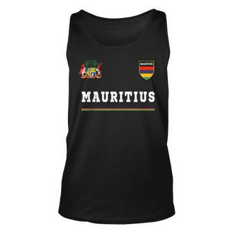 Mauritius SportSoccer Jersey Flag Football Unisex Tank Top | Mazezy