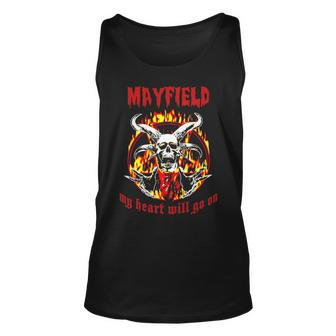 Mayfield Name Gift Mayfield Name Halloween Gift V2 Unisex Tank Top - Seseable