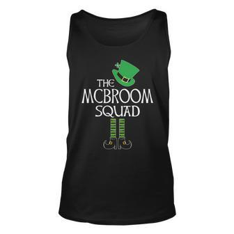 Mcbroom Name Gift The Mcbroom Squad Leprechaun V2 Unisex Tank Top - Seseable
