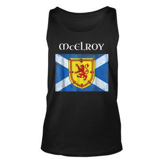 Mcelroy Scottish Clan Name Scottish Festival Unisex Tank Top | Mazezy