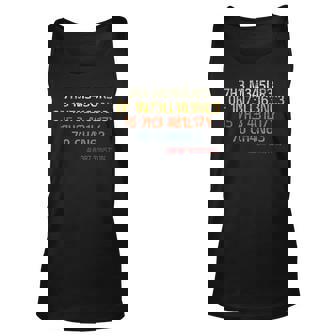 The Measure Of Intelligence Is The Ability To Change Vintage Unisex Tank Top - Thegiftio