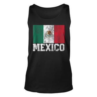 Mexico Mexican Flag Cinco De Mayo National Pride Country Unisex Tank Top | Mazezy