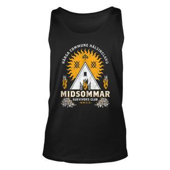 Midsommar Survival Club - Scary Horror - Summer Festival Unisex Tank Top | Mazezy