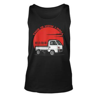 Mini Truck Kei Car Japan Cab Over Compact 4Wd Off Road Truck Unisex Tank Top - Seseable