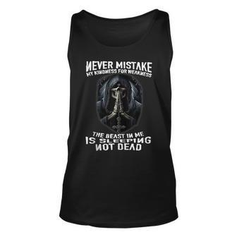 Never Mistake My Kindness For Weakness Apparel Basic Vintage Tank Top | Mazezy