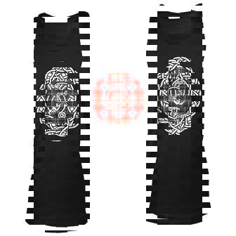 Mitchell Surname Last Name Scottish Clan Tartan Badge Crest Last Name Tank Top | Mazezy