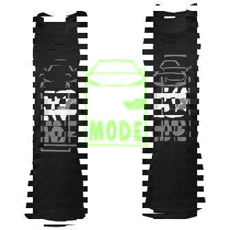 Mode Vehicle Electric Car Hybrid Ecar Automobile Gift Unisex Tank Top | Mazezy