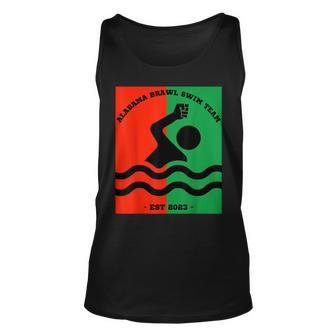 Montgomery Alabama Brawl Swim Team Graphic Top Tank Top | Mazezy AU