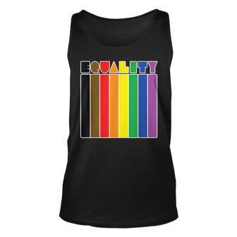 More Color More Pride Philly Equality Gay Pride Flag Unisex Tank Top - Thegiftio UK