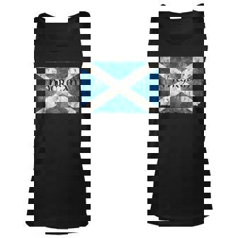Morgan Scottish Clan Name Scotland Flag Unisex Tank Top | Mazezy