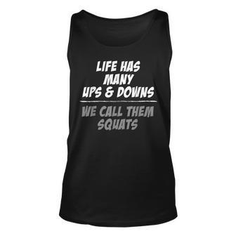 Motivational Inspirational Gym Workout Funny Quote Gift Unisex Tank Top | Mazezy