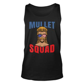 Mullet Squad - Mullet Pride Funny Redneck Mullet Unisex Tank Top | Mazezy