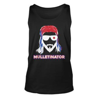 Mulletinator - Mullet Pride Funny Redneck Unisex Tank Top | Mazezy