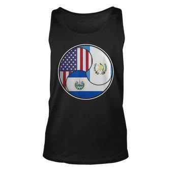 Multiculti Heritage El Salvador Guatemala And The Usa Tank Top - Seseable