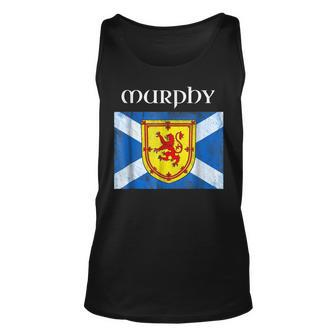 Murphy Scottish Clan Name Scottish Festival Unisex Tank Top | Mazezy