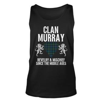 Murray Clan Scottish Name Coat Of Arms Tartan Party Murray Tank Top | Mazezy