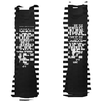 My Body Says No More Mind Says One More Vet Shift Overtime Unisex Tank Top - Thegiftio UK