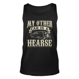 My Other Car Is A Hearse Mortician Unisex Tank Top | Mazezy