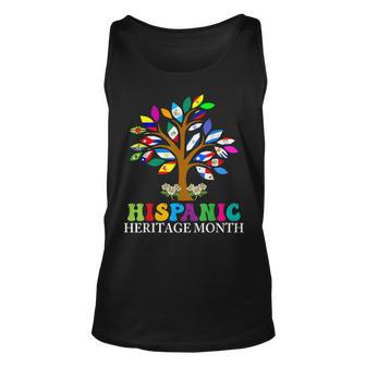 National Hispanic Heritage Month Cute Tree Country Flags Tank Top - Seseable