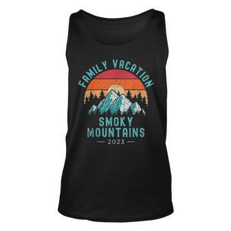 National Park Outdoors Vacation 2023 Smoky Mountains Tank Top | Mazezy
