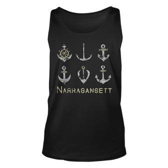 Nautical Anchor Boating - Narragansett Unisex Tank Top | Mazezy DE