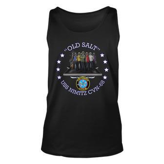 Navy Aircraft Carrier Uss Nimitz Cvn68 Unisex Tank Top - Thegiftio UK