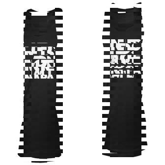 Needs More Nam Pla Fish Sauce Thai Food Lovers Gift Unisex Tank Top - Thegiftio