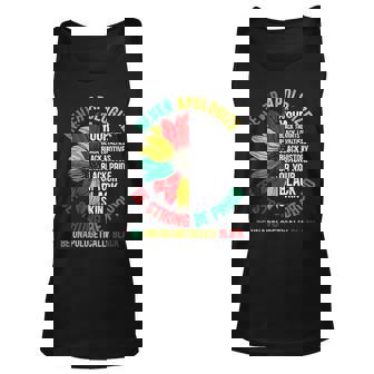 Never Apologize For Your Blackness Black History Junenth Unisex Tank Top | Mazezy