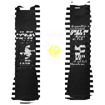 Never Underestimate A Woman Who Loves Tennis Unisex Tank Top | Seseable CA