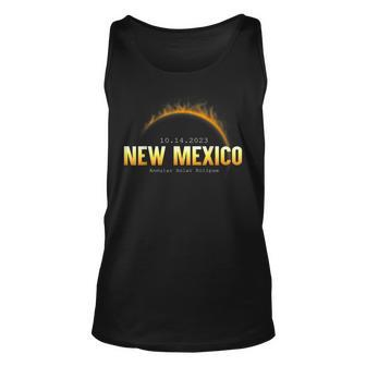 New Mexico Usa State Annular Solar Eclipse 14Th October 2023 Tank Top - Seseable