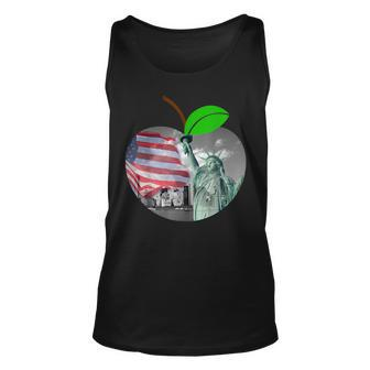 New York City Big Apple Statue Of Liberty Usa Nyc Pride Tank Top | Mazezy