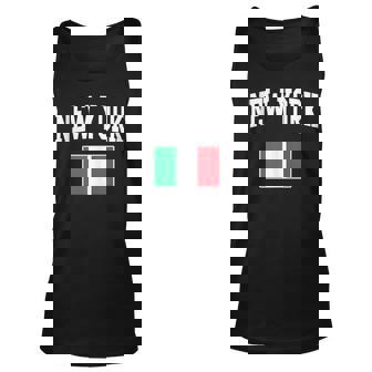 New York Italian Flag Italia Italy Italiano Heritage Tank Top | Mazezy