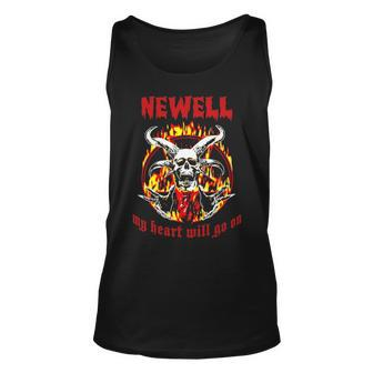 Newell Name Gift Newell Name Halloween Gift V2 Unisex Tank Top - Seseable