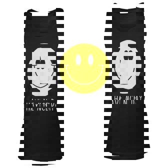 Have A Nice Day Yellow Smile Face Smiling Face Tank Top - Seseable