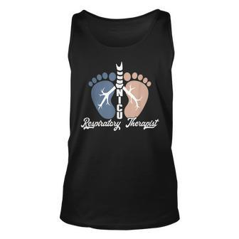 Nicu Respiratory Therapist Rrt Credential Lung Squad Unisex Tank Top | Mazezy