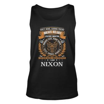 Nixon Name Gift Nixon Brave Heart V2 Unisex Tank Top - Seseable