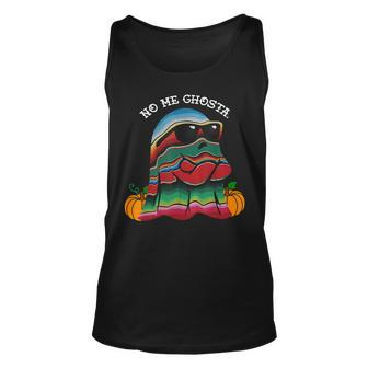 No Me Ghosta Mexican Halloween Ghost Tank Top | Mazezy