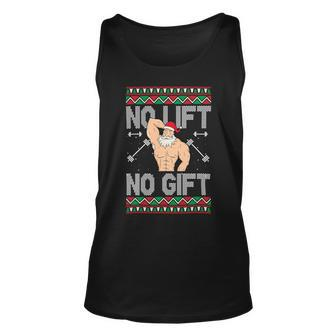 No Lift No Gift Fitness Trainer 1 Unisex Tank Top - Monsterry CA