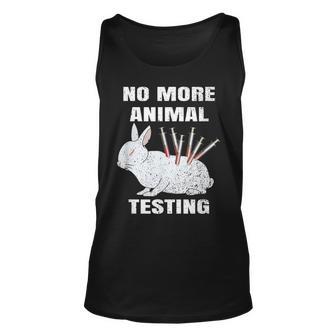 No More Animal Testing Unisex Tank Top - Thegiftio UK